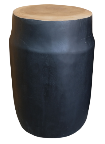 Vase Stool Black
